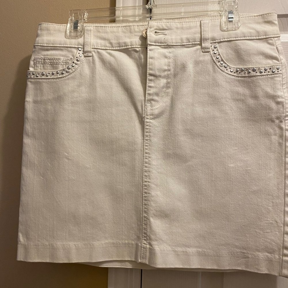 WHBM Denim Skirt